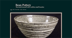 Desktop Screenshot of beanpottery.com