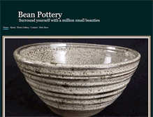 Tablet Screenshot of beanpottery.com